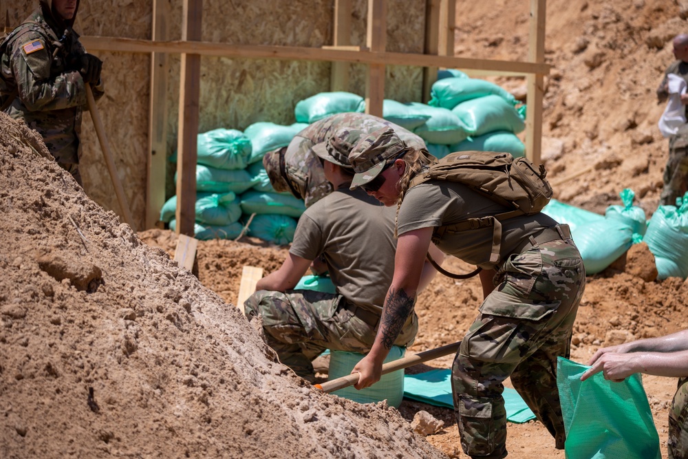 Wyoming Army National Guard engineers join forces with Tunisian engineers in engagement