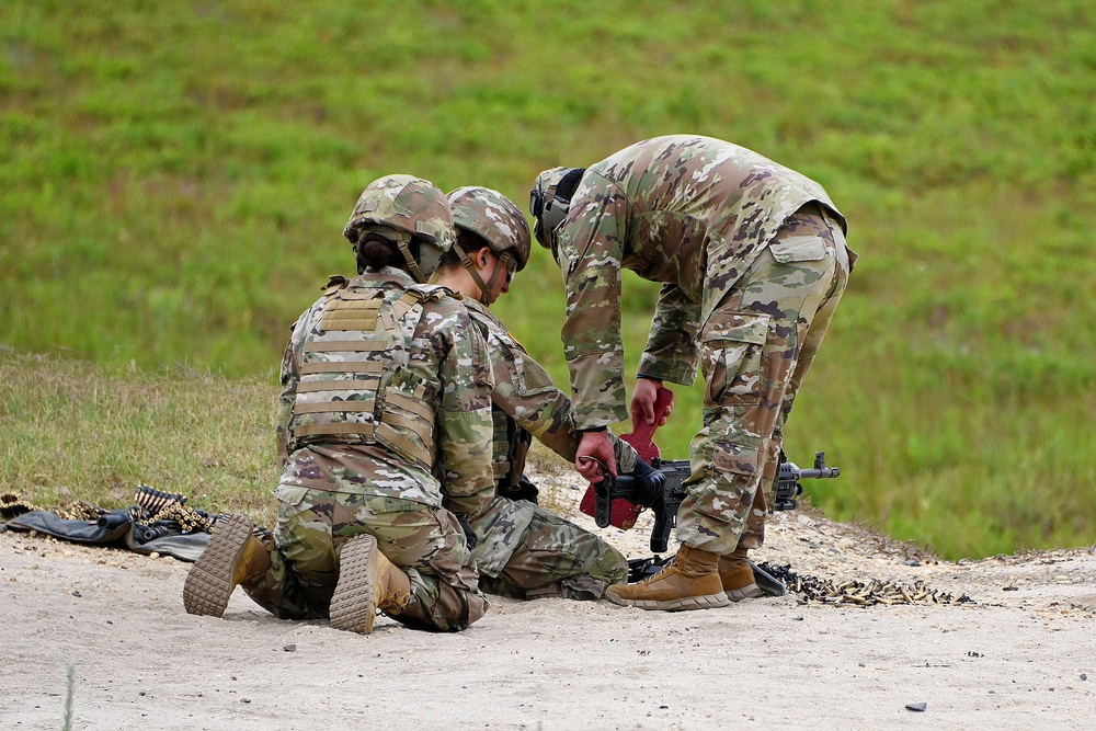 Fort Dix – Range 11 153rd MP CO MG QUAL TABLES for Medium &amp; Light MG. 4th AUGUST 2023