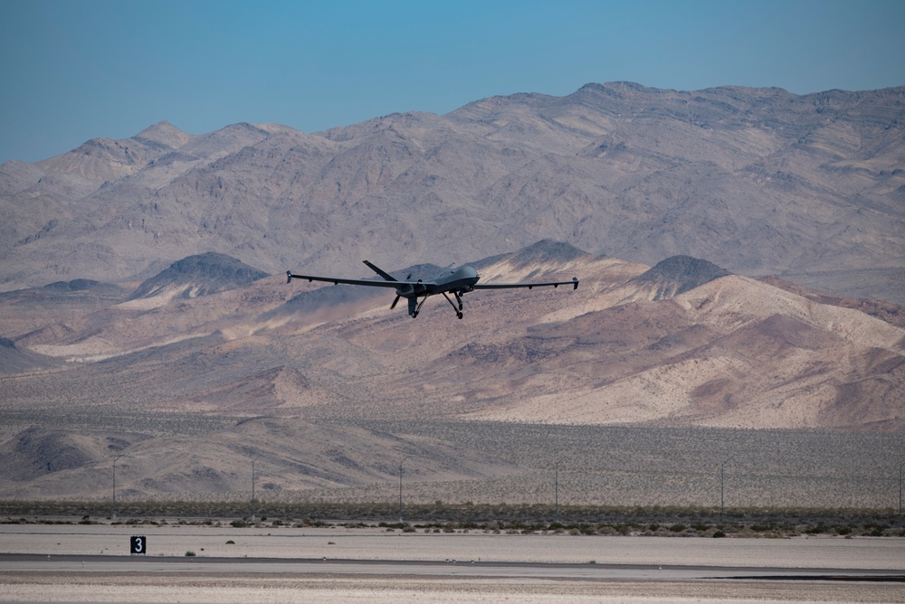 MQ-9 Flies into Red Flag