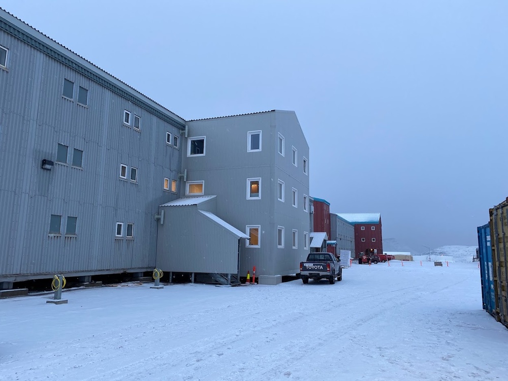 New Dormitory at Pituffik Space Base, Greenland