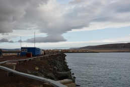 Waterways around Pituffik Space Base, Greenland