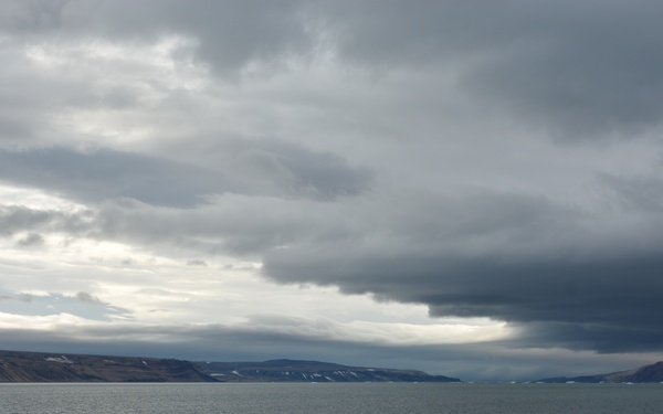 Waterways around Pituffik Space Base, Greenland
