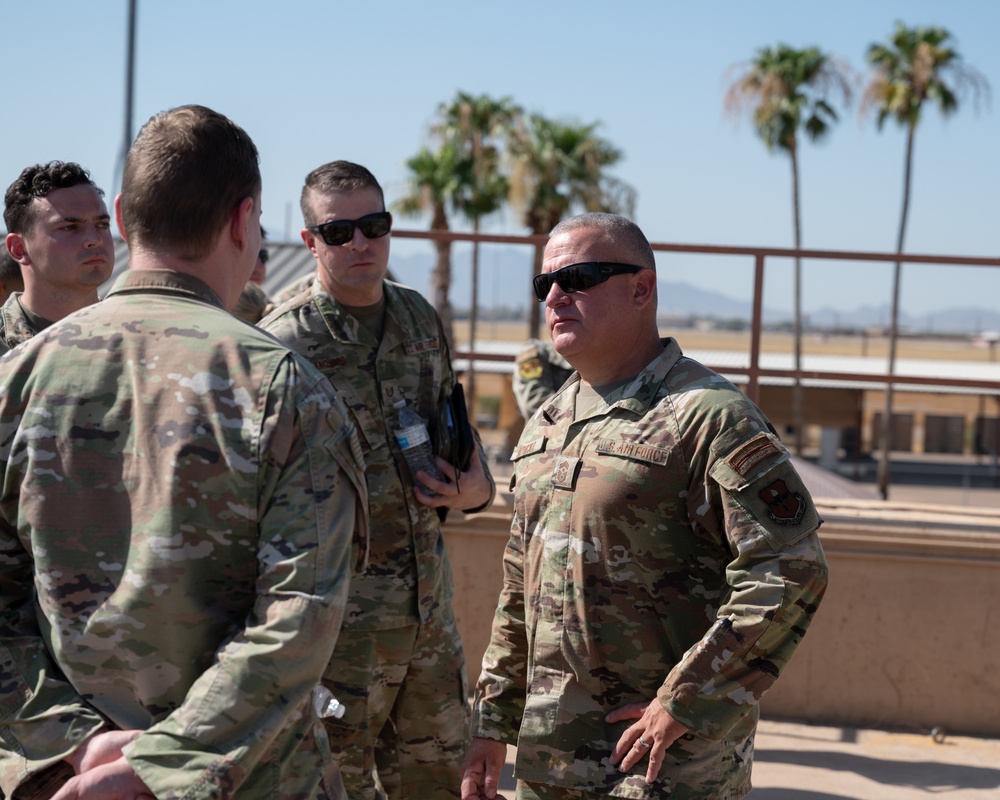 19th AF CCC immersed with training operations at Luke