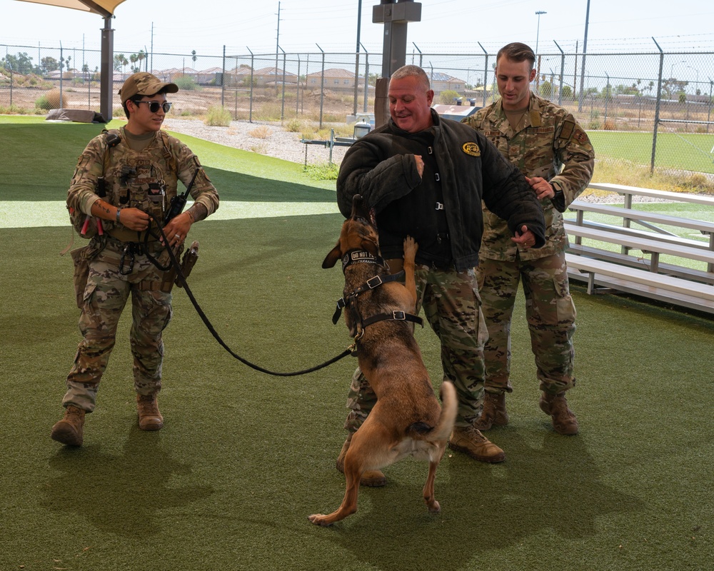 19th AF CCC immersed with training operations at Luke