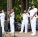 Navy Band Cruisers Rock Band perform at Vienna Town Green