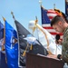 312th TRS flag retirement ceremony