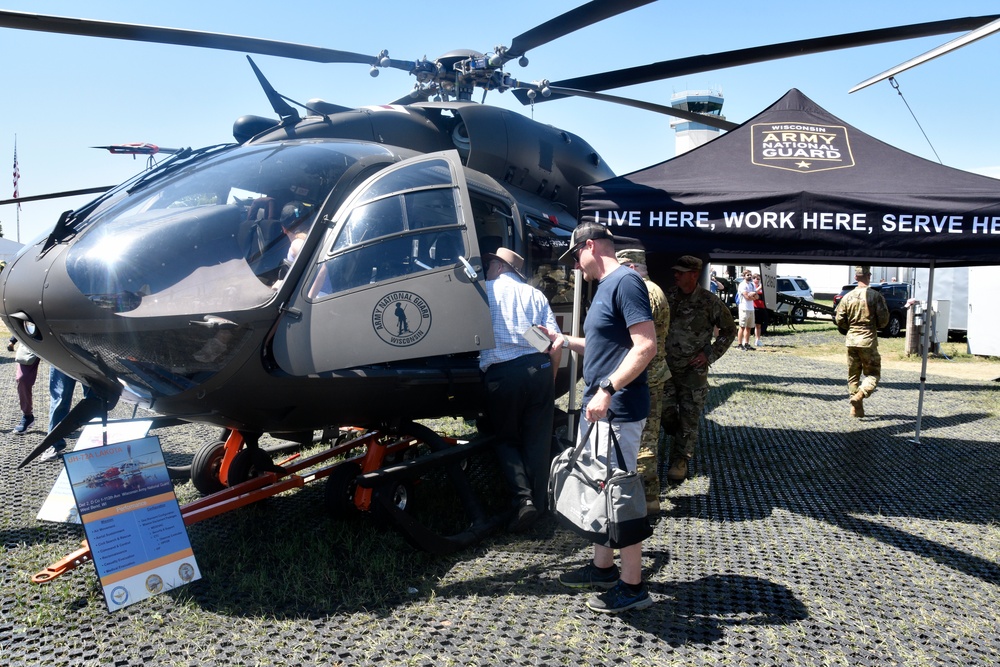 Wisconsin National Guard supports EAA AirVenture