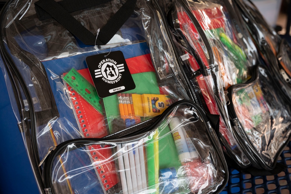 Laughlin hosts Operation Homefront free school supply handout