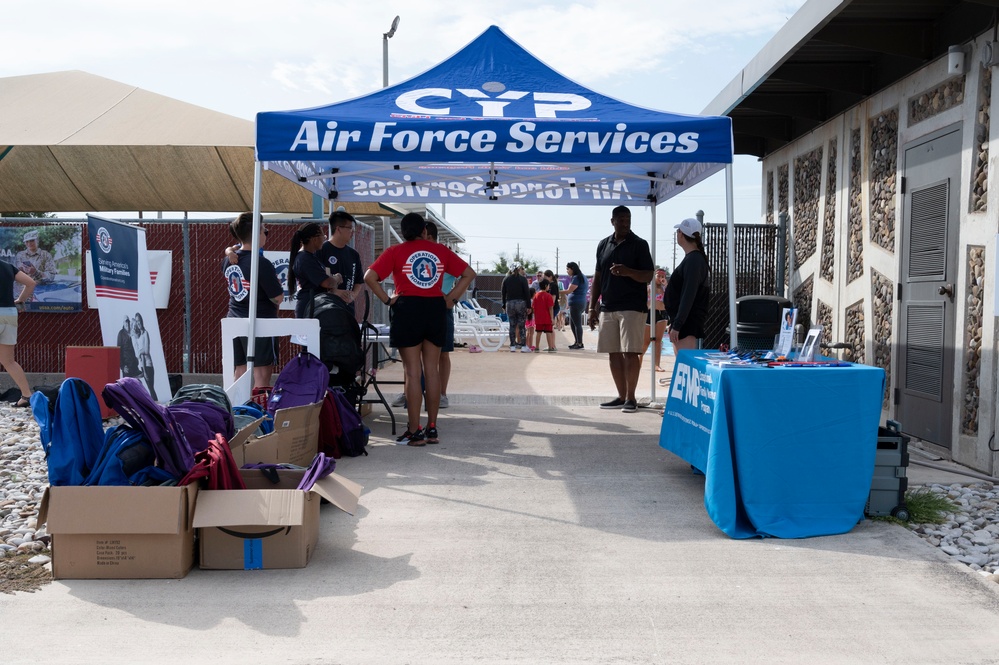 Laughlin hosts Operation Homefront free school supply handout