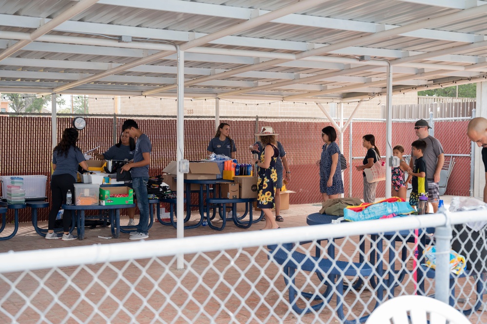 Laughlin hosts Operation Homefront free school supply handout