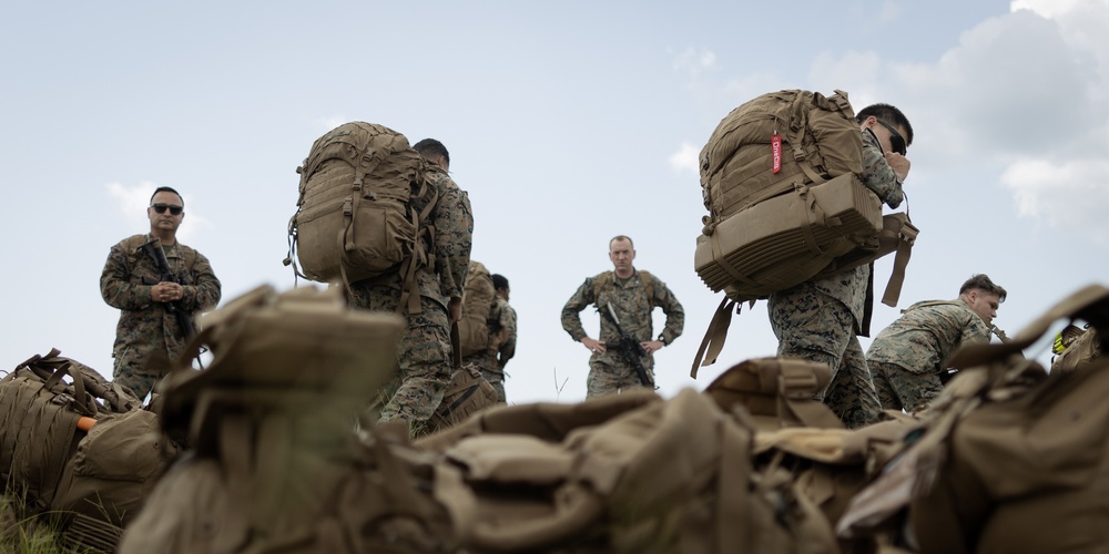 II MEF Flyaway Drill