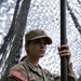 205th Medical Company Ground Ambulance set up a tent during Northern Strike.