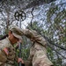 205th Medical Company Ground Ambulance set up a tent during Northern Strike.