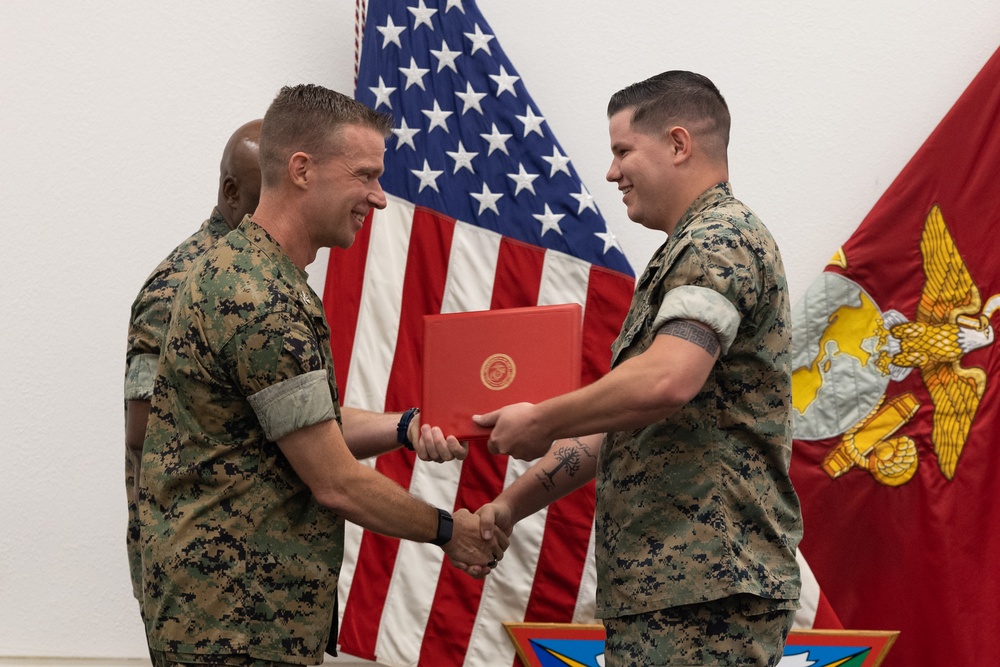 Outstanding Marines of MCAS Miramar and 3rd MAW Recognized