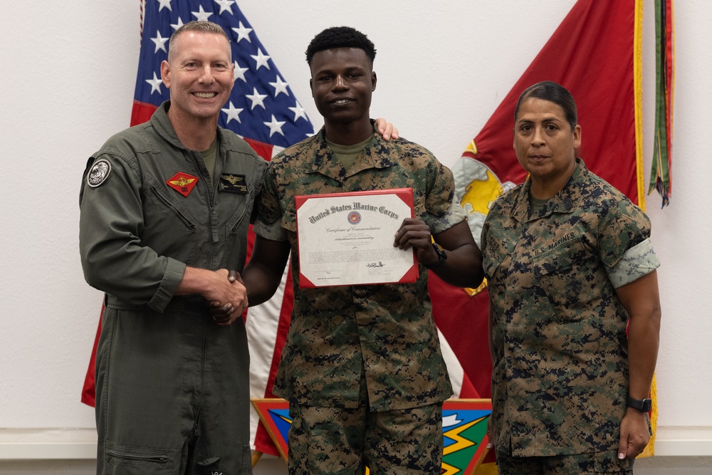 Outstanding Marines of MCAS Miramar and 3rd MAW Recognized