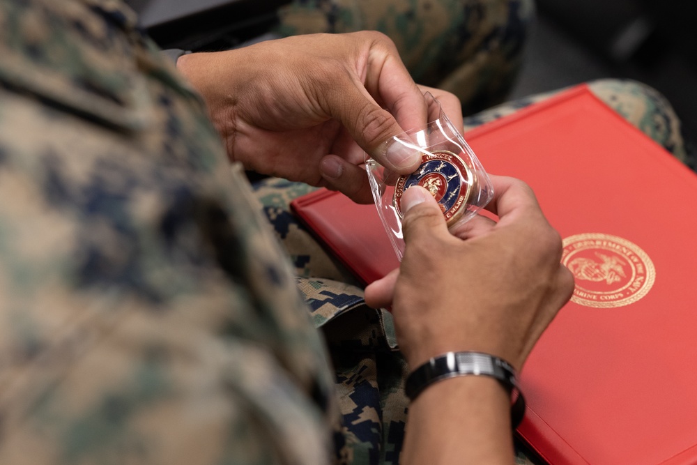 Outstanding Marines of MCAS Miramar and 3rd MAW Recognized