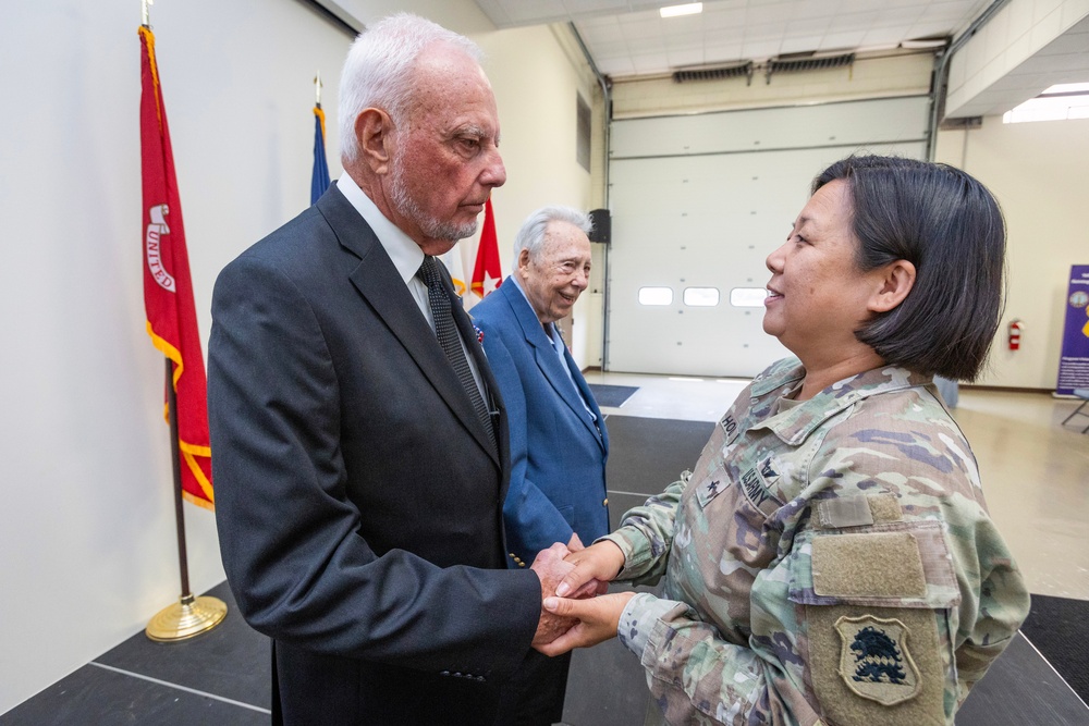 WW II and Vietnam veterans honored at ceremony