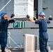 USS Porter Conducts VLS Rearm Event with USNS William Mclean