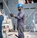 USS Porter Conducts VLS Rearm Event with USNS William Mclean