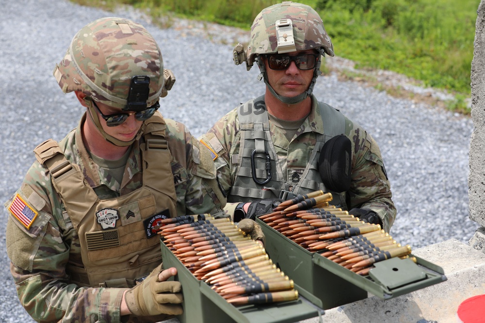 3622nd Sustainment Maintenance Company weapons qualification