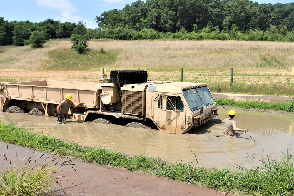 Fort McCoy RTS-Maintenance students earn new skill identifier in Wheeled-Vehicle Operations Course training