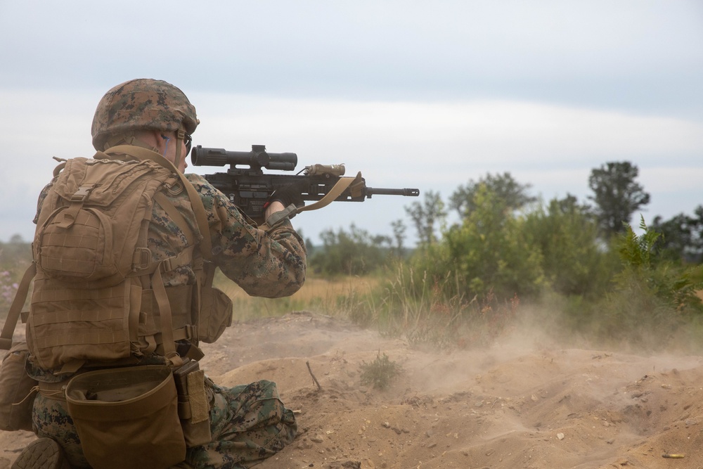 Marines Conduct Squad Live-fire Training at NS23