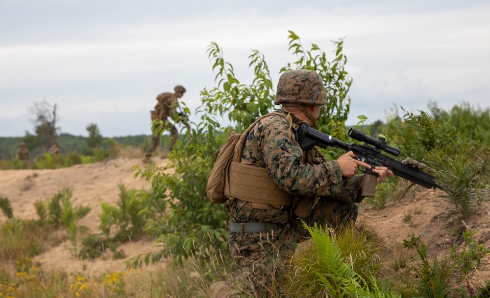Marines Conduct Squad Live-fire Training at NS23