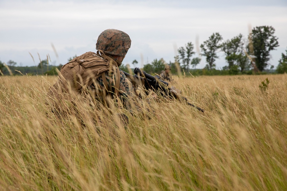 Marines Conduct Squad Live-fire Training at NS23