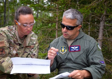 AK Army National Guard trains with Air Force Reserve 477th Fighter group, Aerospace Medicine Flight