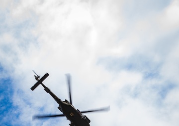 AK Army National Guard trains with Air Force Reserve 477th Fighter group, Aerospace Medicine Flight