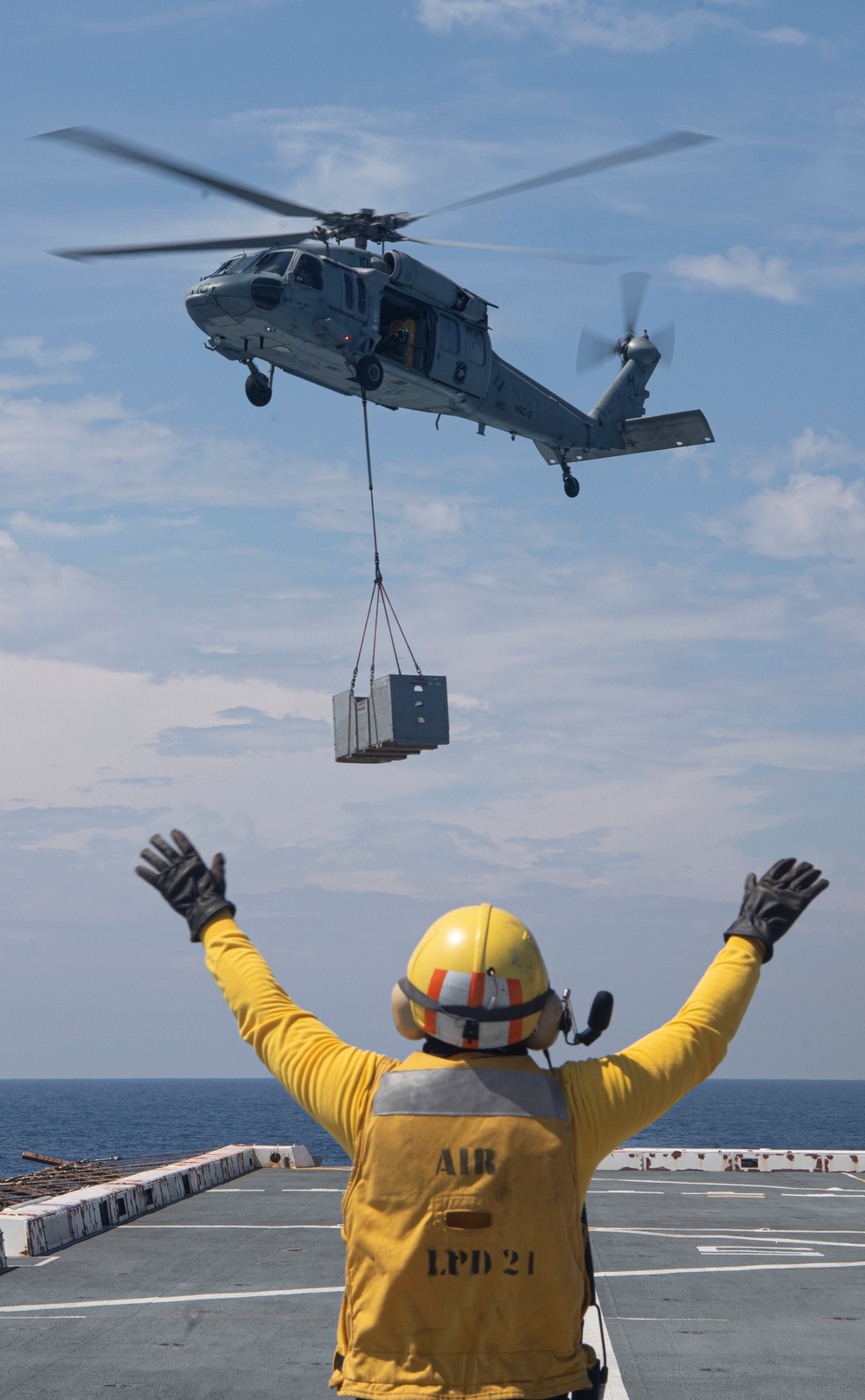 USS New York Conducts Replenishment at Sea