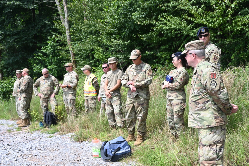 Pa. Air National Guard leadership visits Airmen participating in Iron Keystone 2023