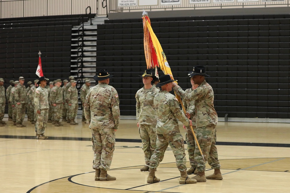 Georgia Guard Cavalry Soldiers Welcome New Leaders and Upgraded Armory