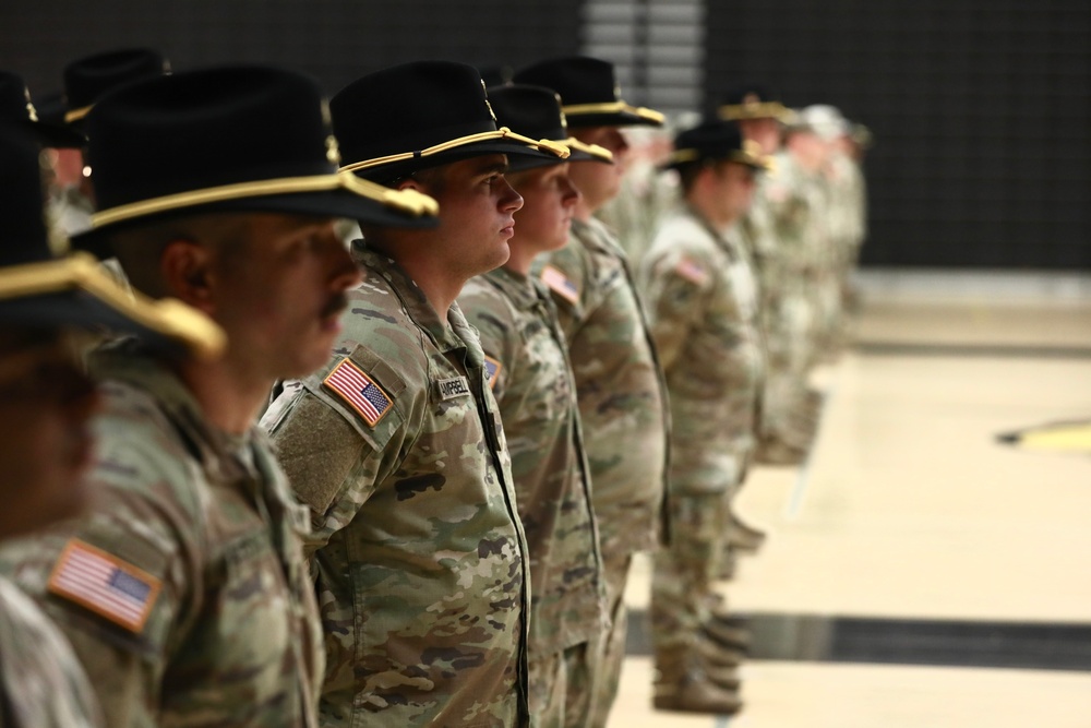 Georgia Guard Cavalry Soldiers Welcome New Leaders and Upgraded Armory