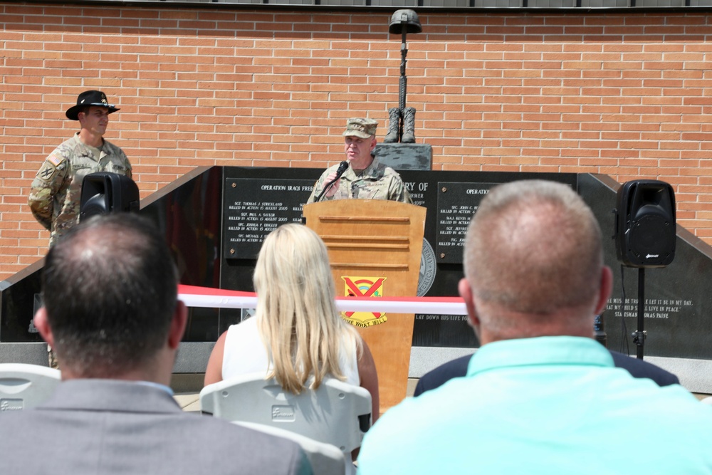 Georgia Guard Cavalry Soldiers Welcome New Leaders and Upgraded Armory