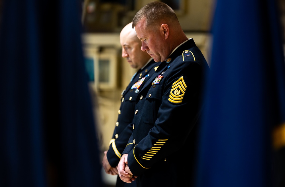 One Final Ceremony For Command Sgt. Maj. James Nyquist