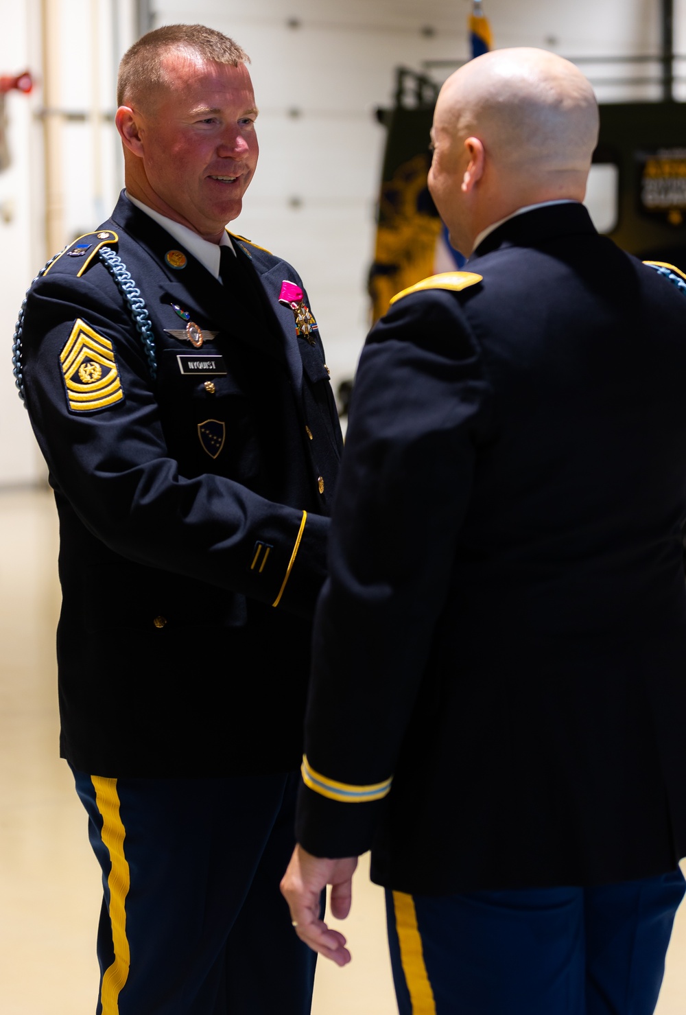 One Final Ceremony For Command Sgt. Maj. James Nyquist
