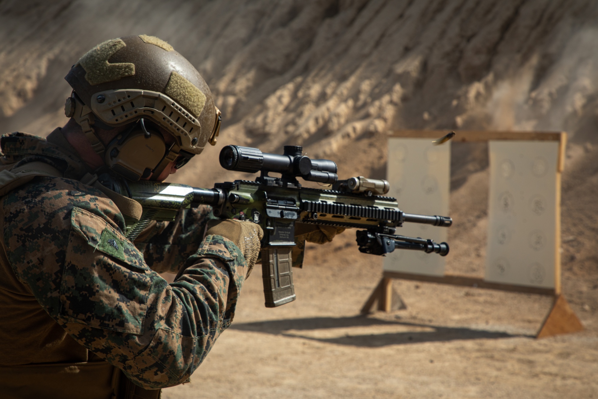 U.S. Marines on X: #Marines conduct a live-fire sniper range