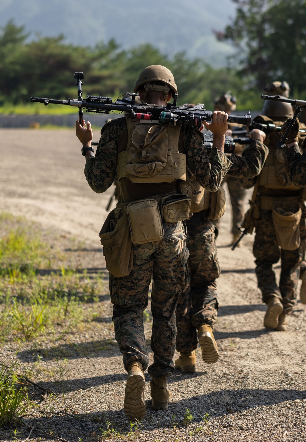 KMEP 23.3: U.S. Marines conduct platoon attacks training