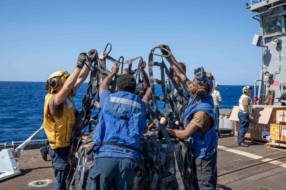 USS Normandy Participates in Sage Wolverine