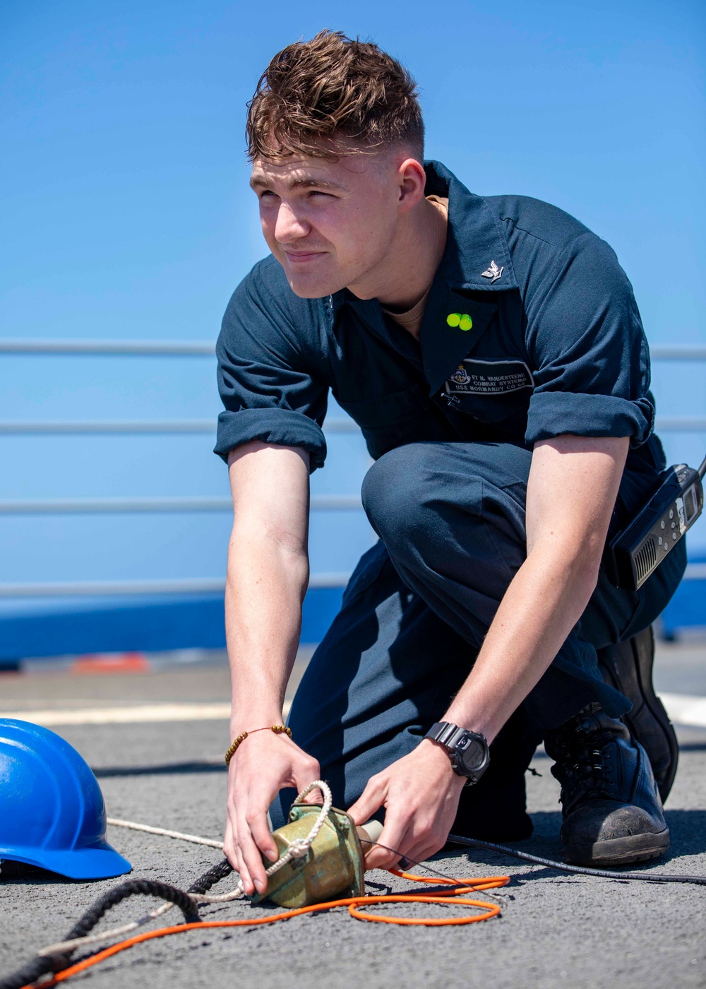 USS Normandy Participates in Sage Wolverine