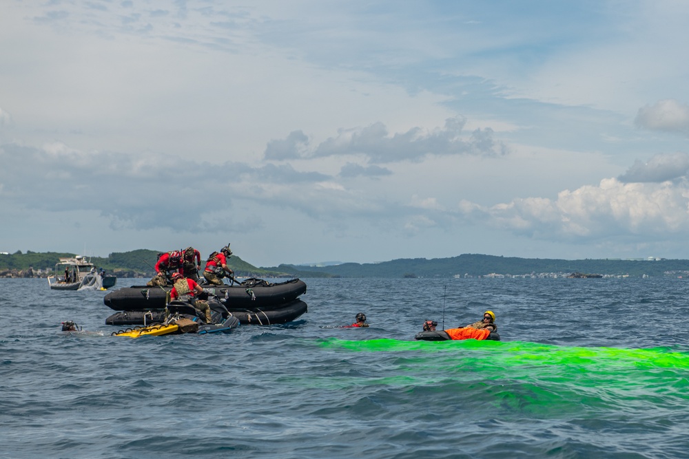 Rescue triad spreads their wings