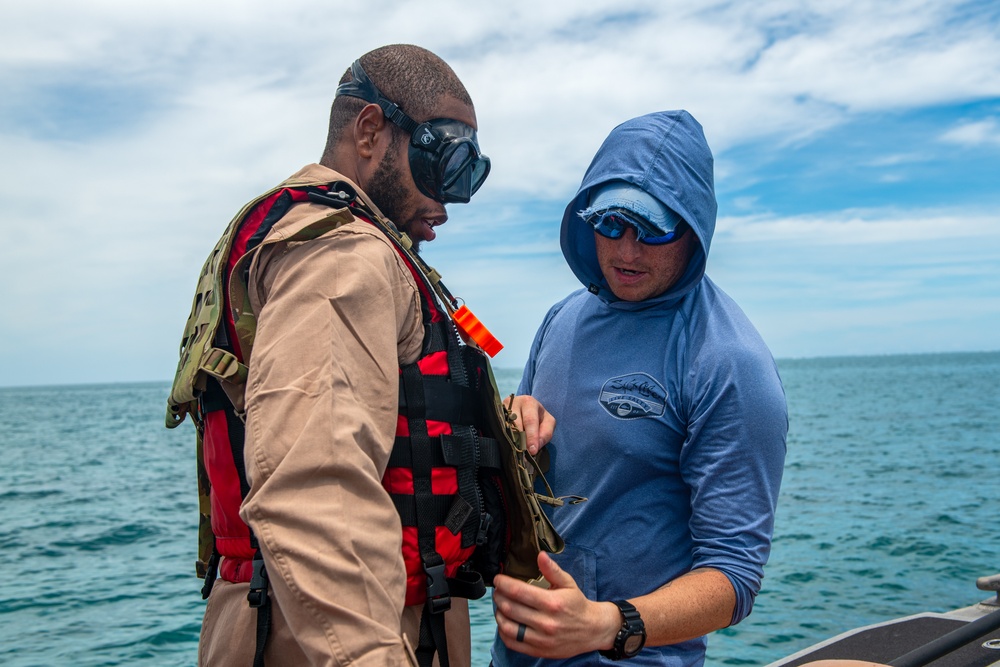 Rescue triad spreads their wings