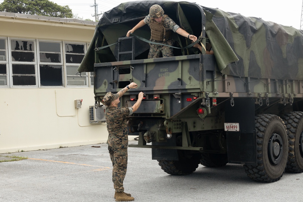 Camp Courtney Typhoon Clean Up