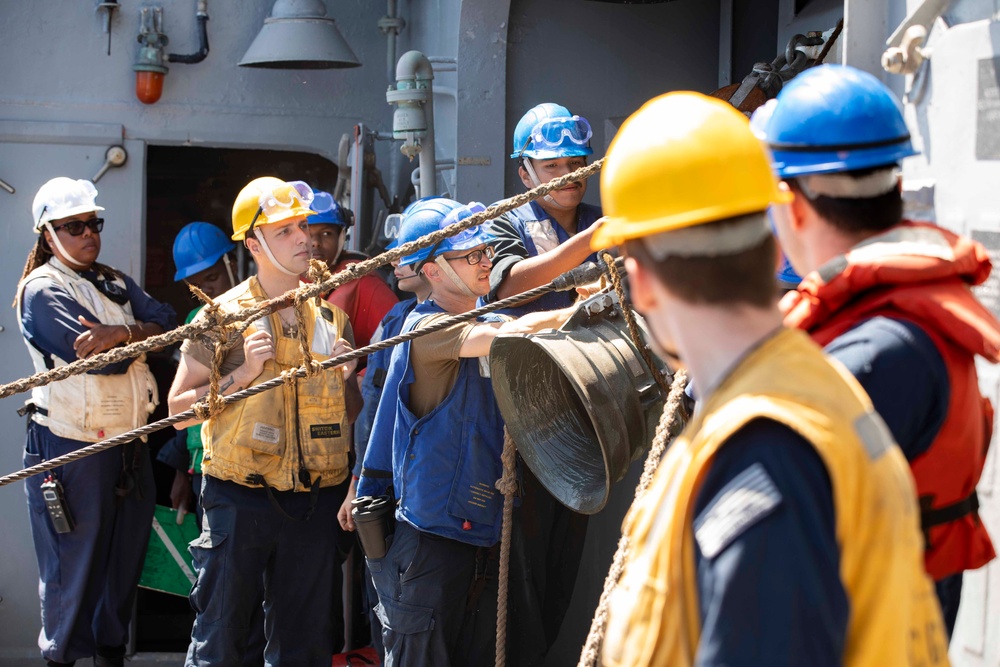 USS Normandy Participates in Sage Wolverine