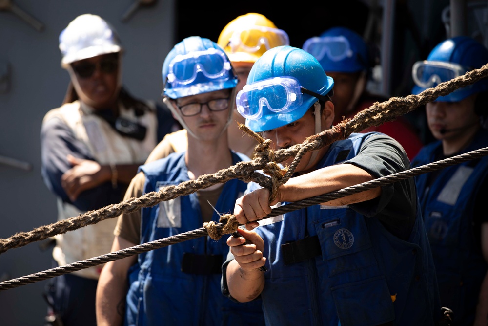 USS Normandy Participates in Sage Wolverine