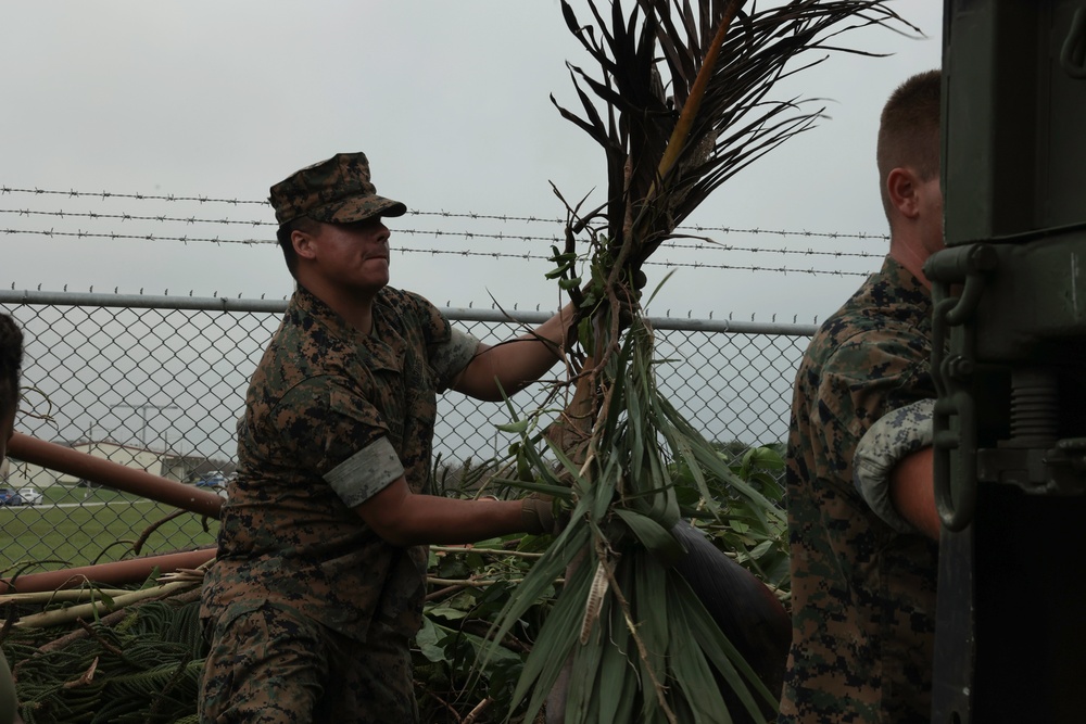 Typhoon Khanun recovery efforts