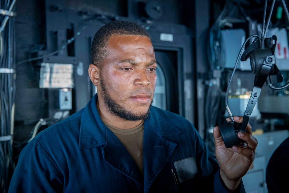 USS Normandy Participates in Sage Wolverine