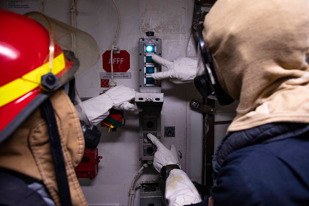 USS Normandy Participates in Sage Wolverine