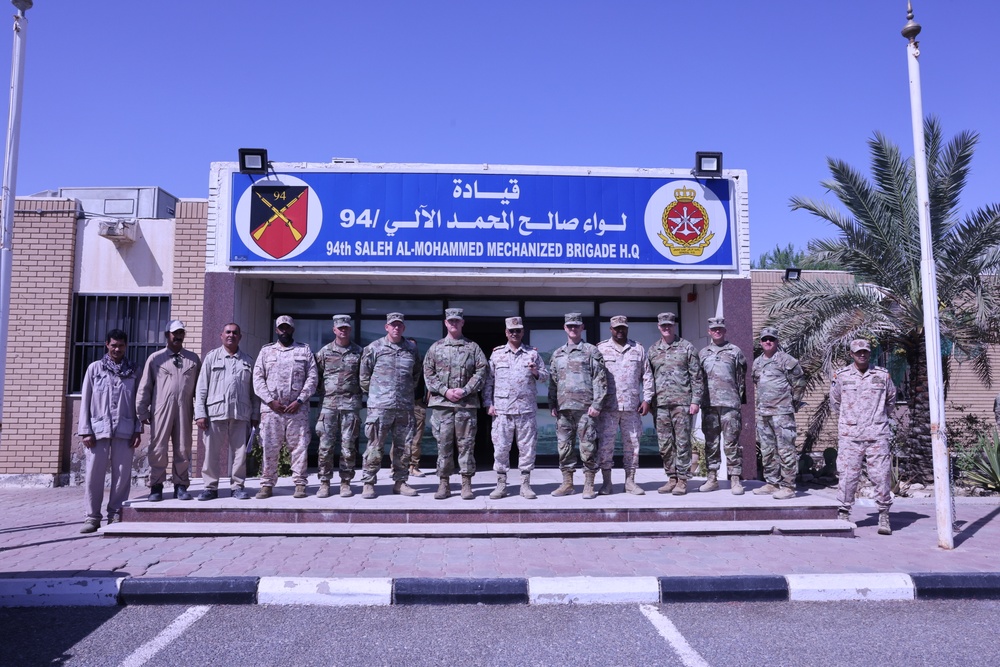 Visit to Kuwait Land Force's 94th Mechanized Brigade, August 2023